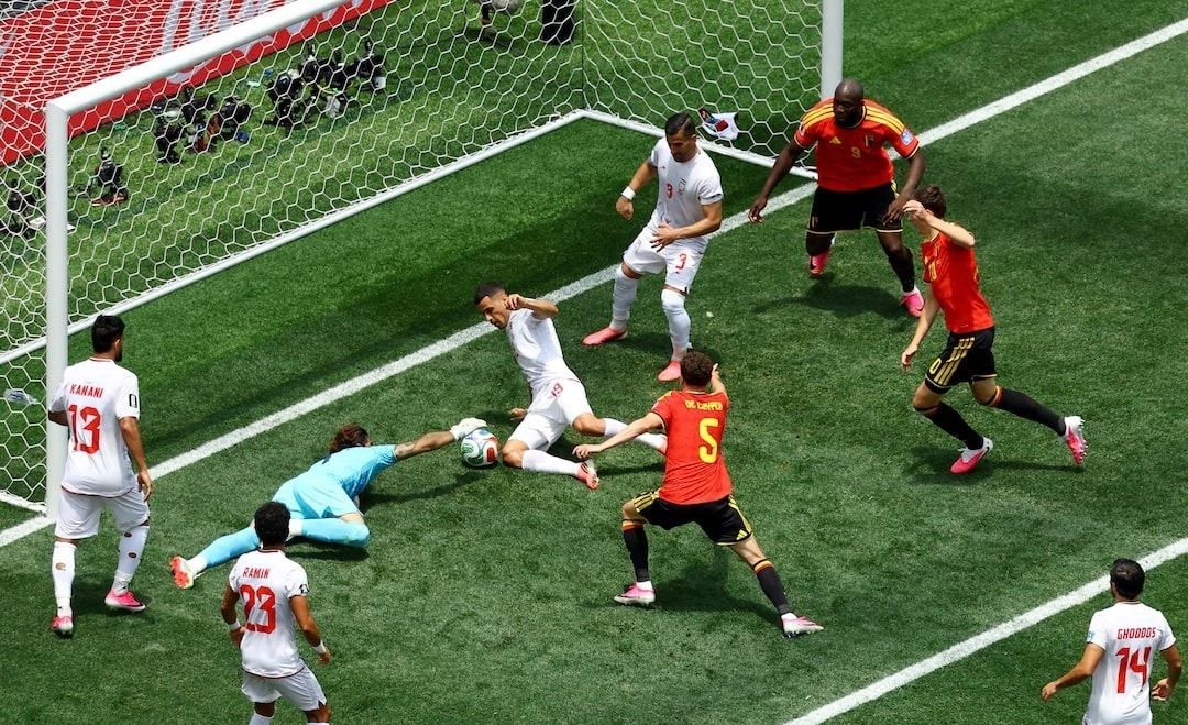 Pha cứu thua xuất thần giúp Iran hòa Bỉ ở World Cup: góc nhìn mới cho người chơi Việt - hình ảnh - o8play.com