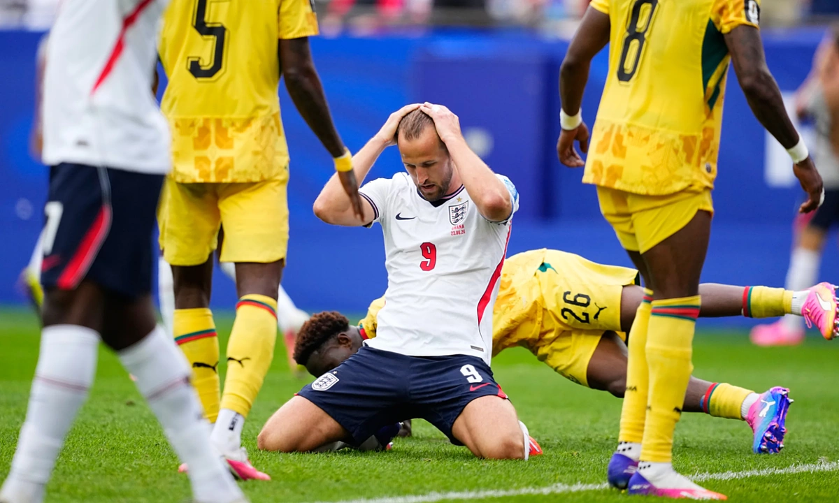 Kane im tiếng trong trận hòa của Anh trước Ghana tại World Cup 2026 - hình ảnh - o8play.com