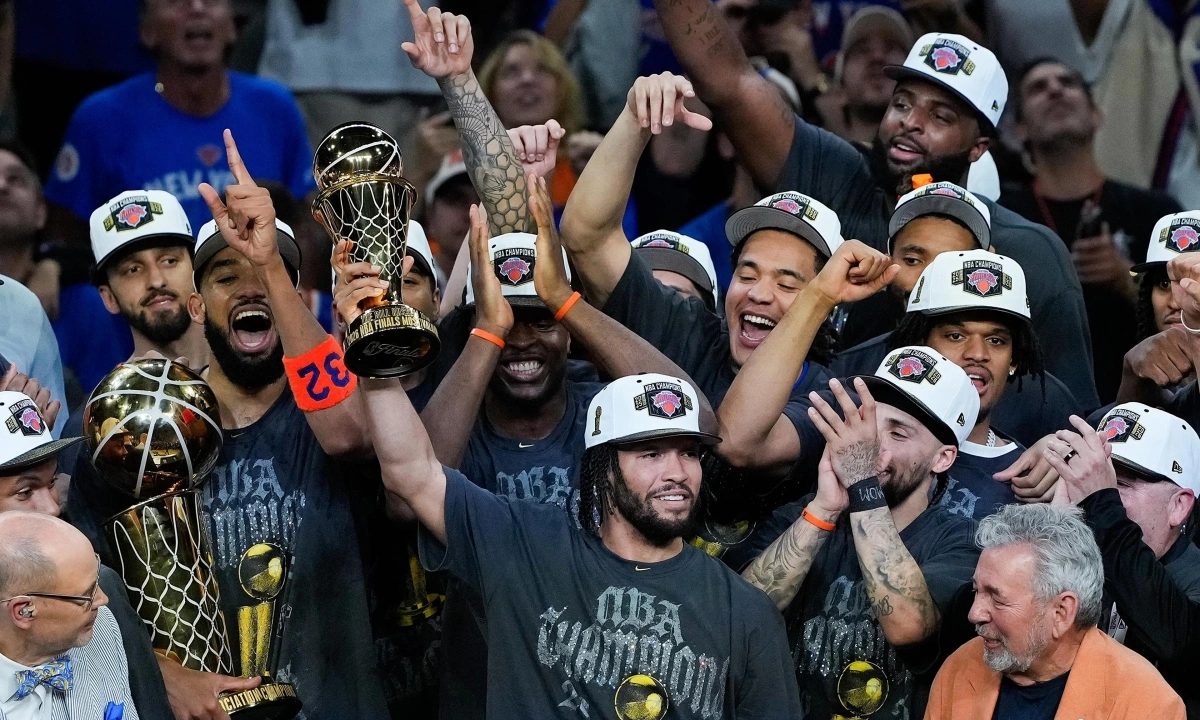 O8 Việt Nam: New York Knicks đăng quang NBA sau 53 năm chờ đợi - hình ảnh - o8play.com