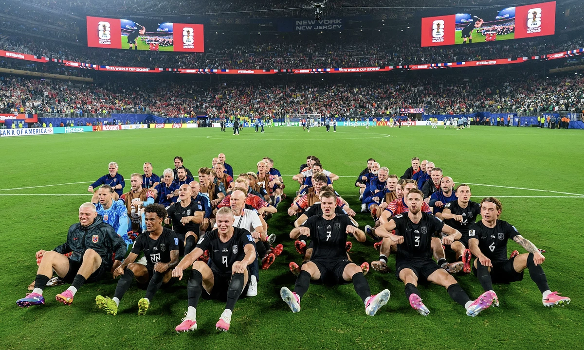 Màn ăn mừng độc nhất của Na Uy khi vượt qua vòng bảng World Cup - hình ảnh - o8play.com